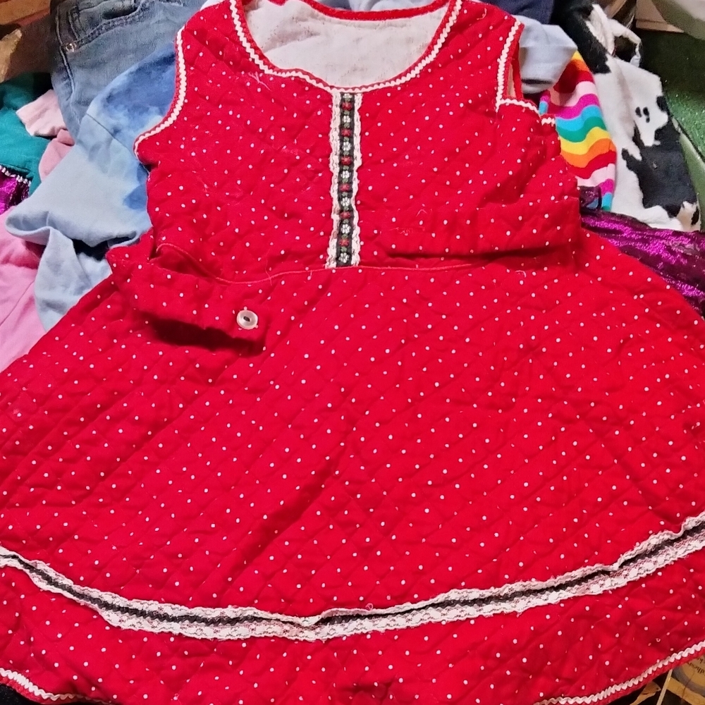 Handmade Retro Girls dress